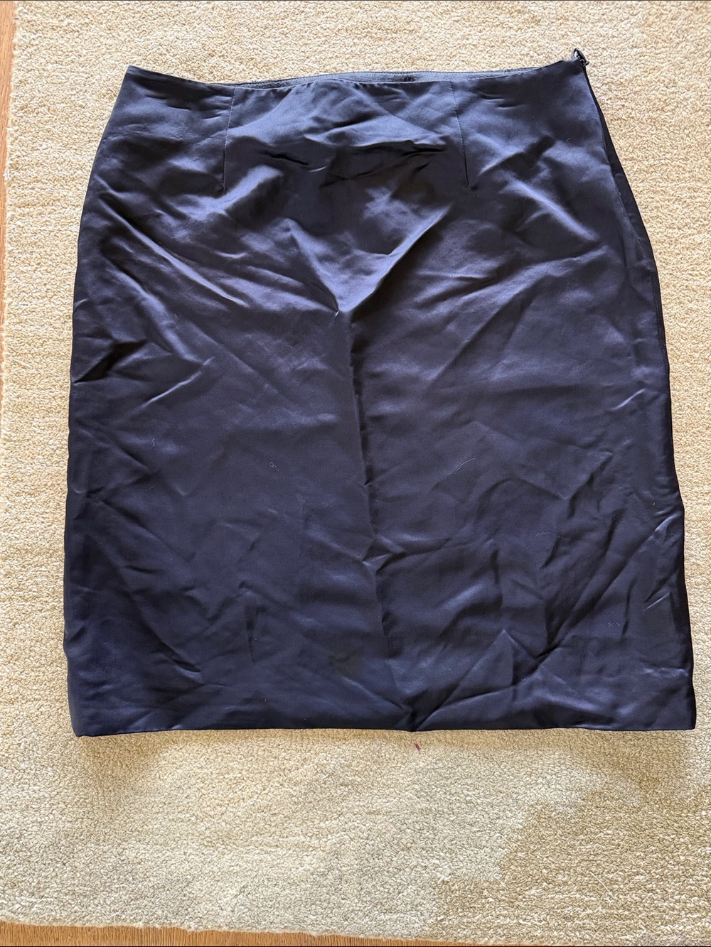Classic Navy Pencil Skirt - Women